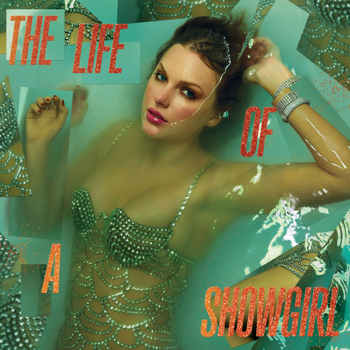 Taylor Swift – The Life of a Showgirl (Sweat & Vanilla Perfume Edition, Orange Glitter Vinyl LP)