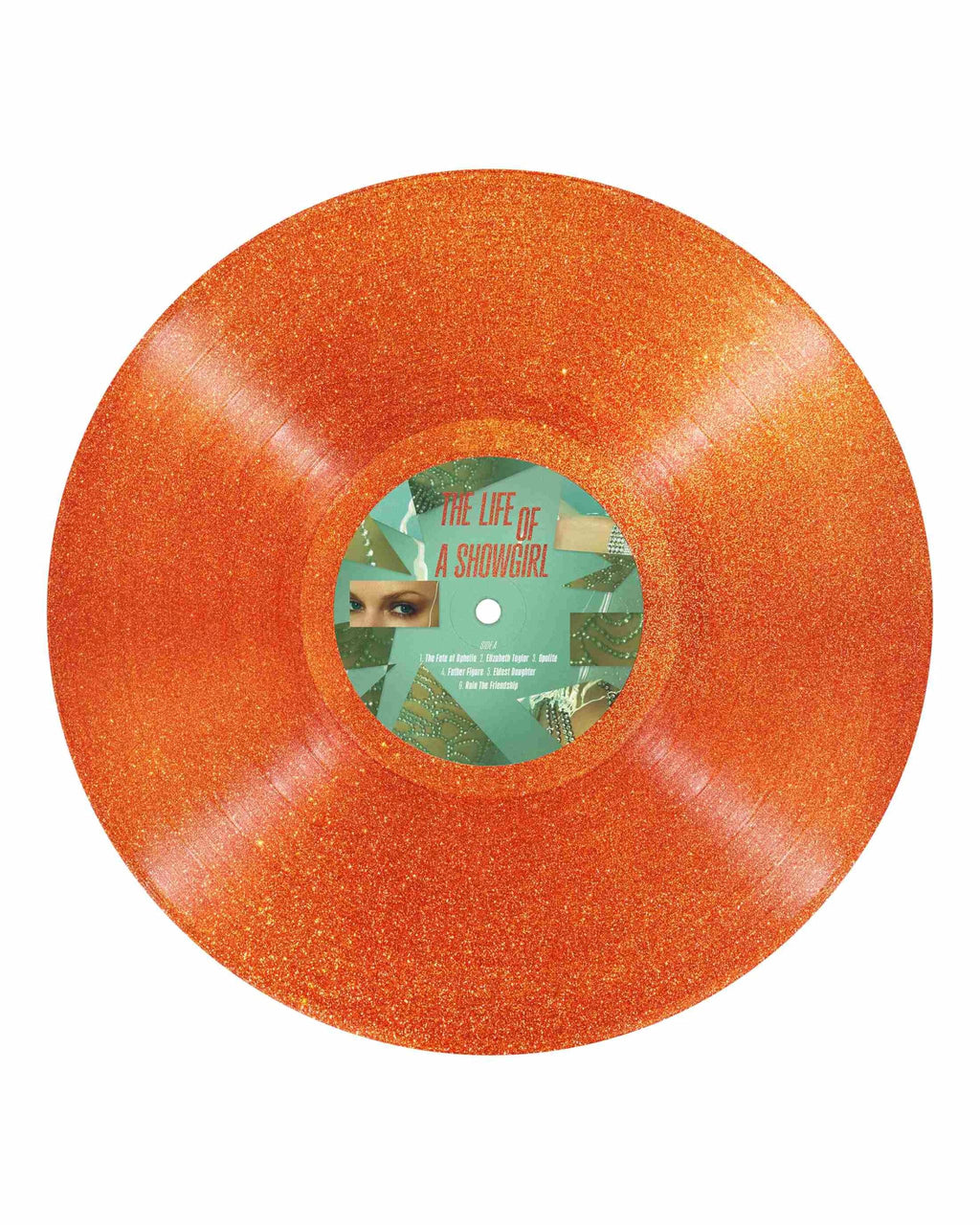 Taylor Swift – The Life of a Showgirl (Sweat & Vanilla Perfume Edition, Orange Glitter Vinyl LP)