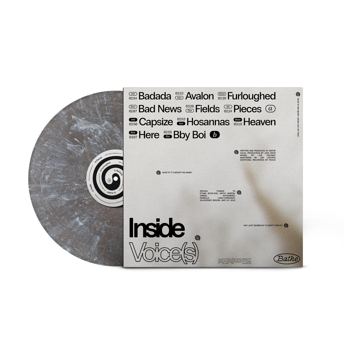 Bathe – Inside Voice(s) (Smog Vinyl LP)