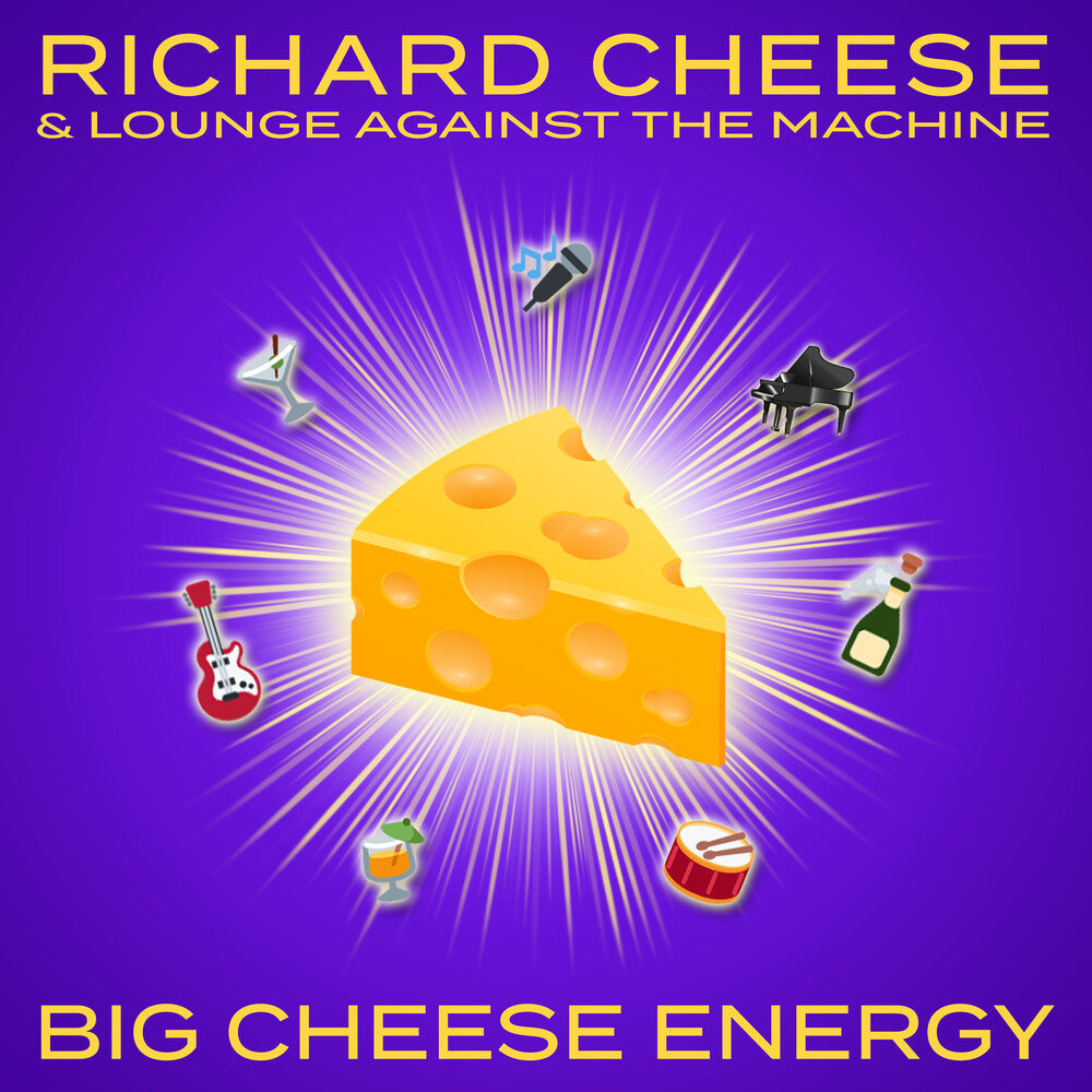 Richard Cheese – Big Cheese Energy (Yellow LP Vinyl)