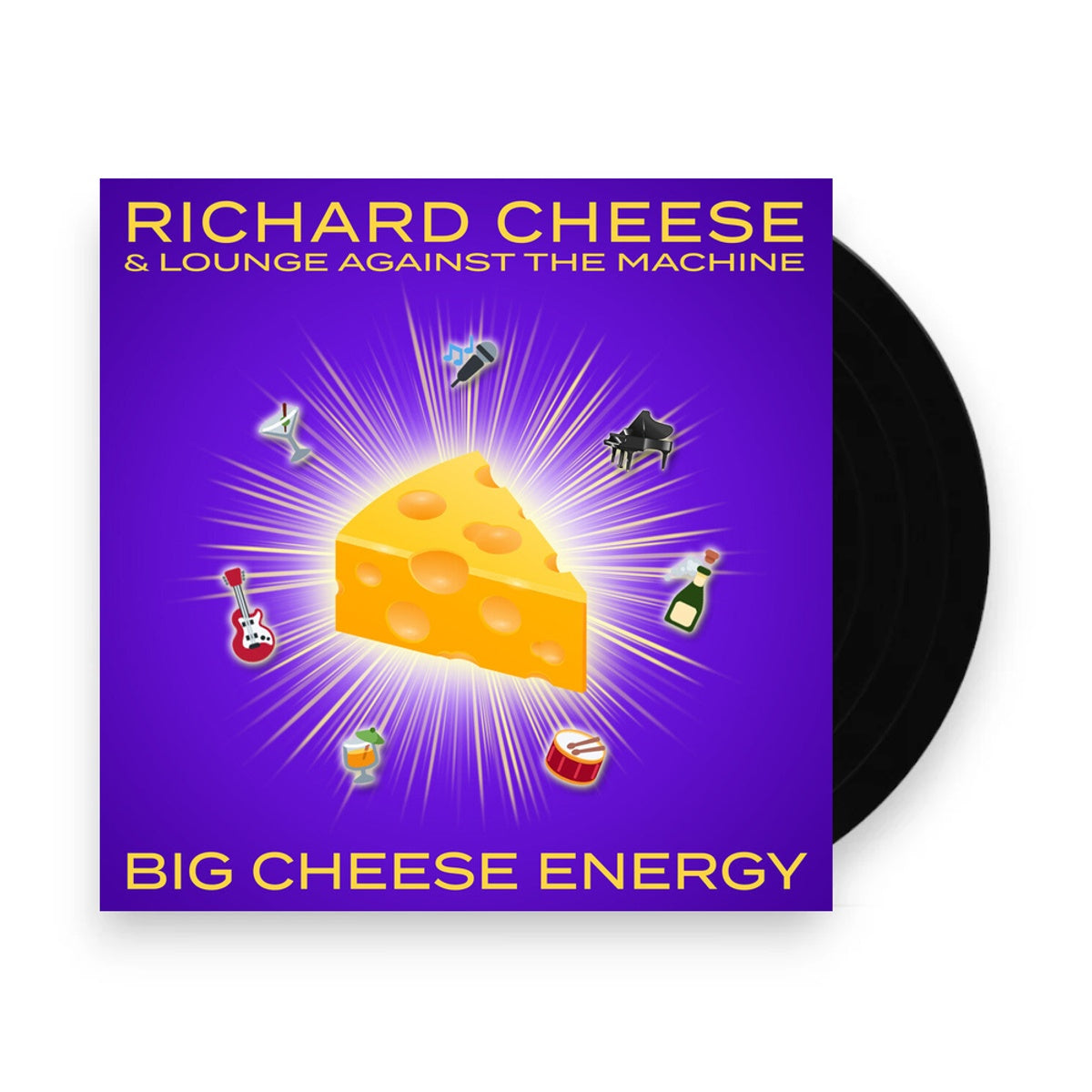 Richard Cheese – Big Cheese Energy (Yellow LP Vinyl)