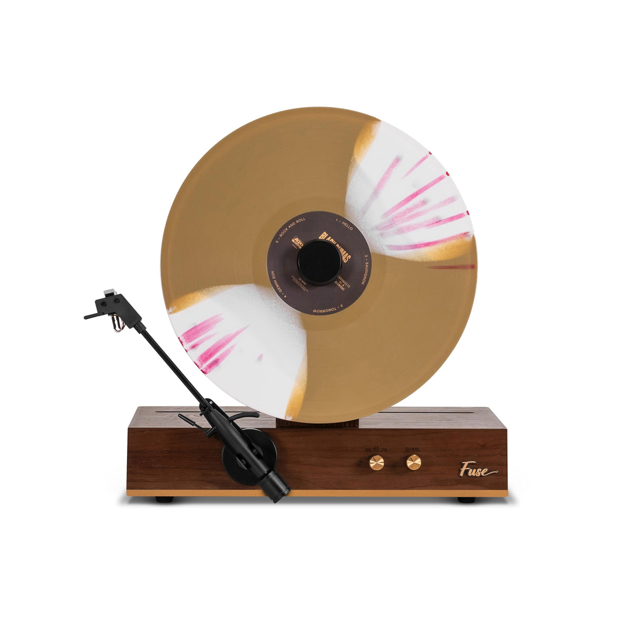 Fuse Audio GLD Vertical Record Player — Without Speakers