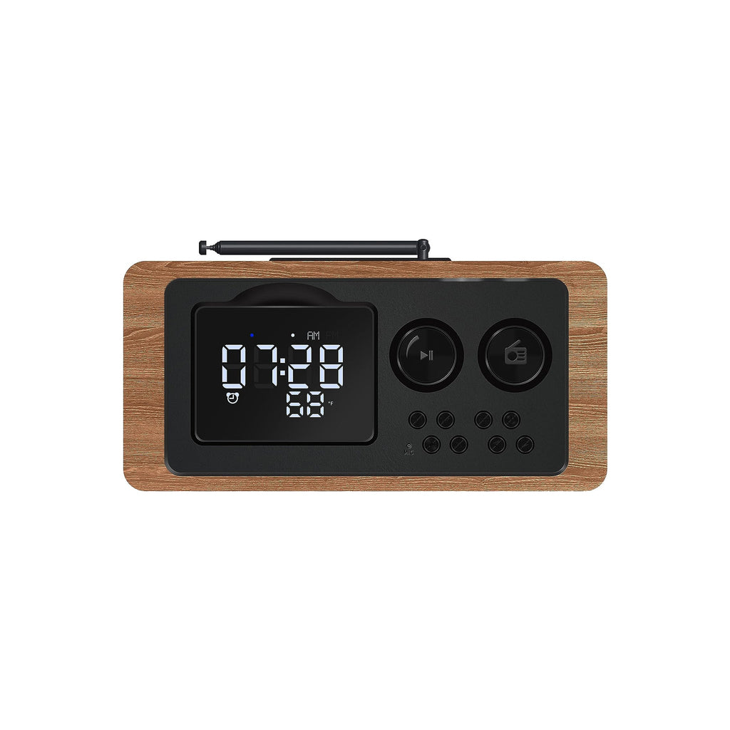 Fuse Zide Vintage Retro Radio with Alarm Clock